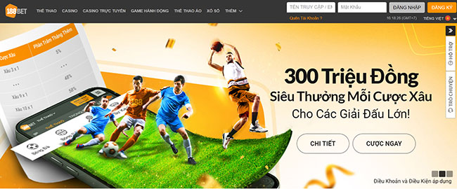 nhà cái 188bet