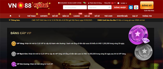 Club Vip Vn88
